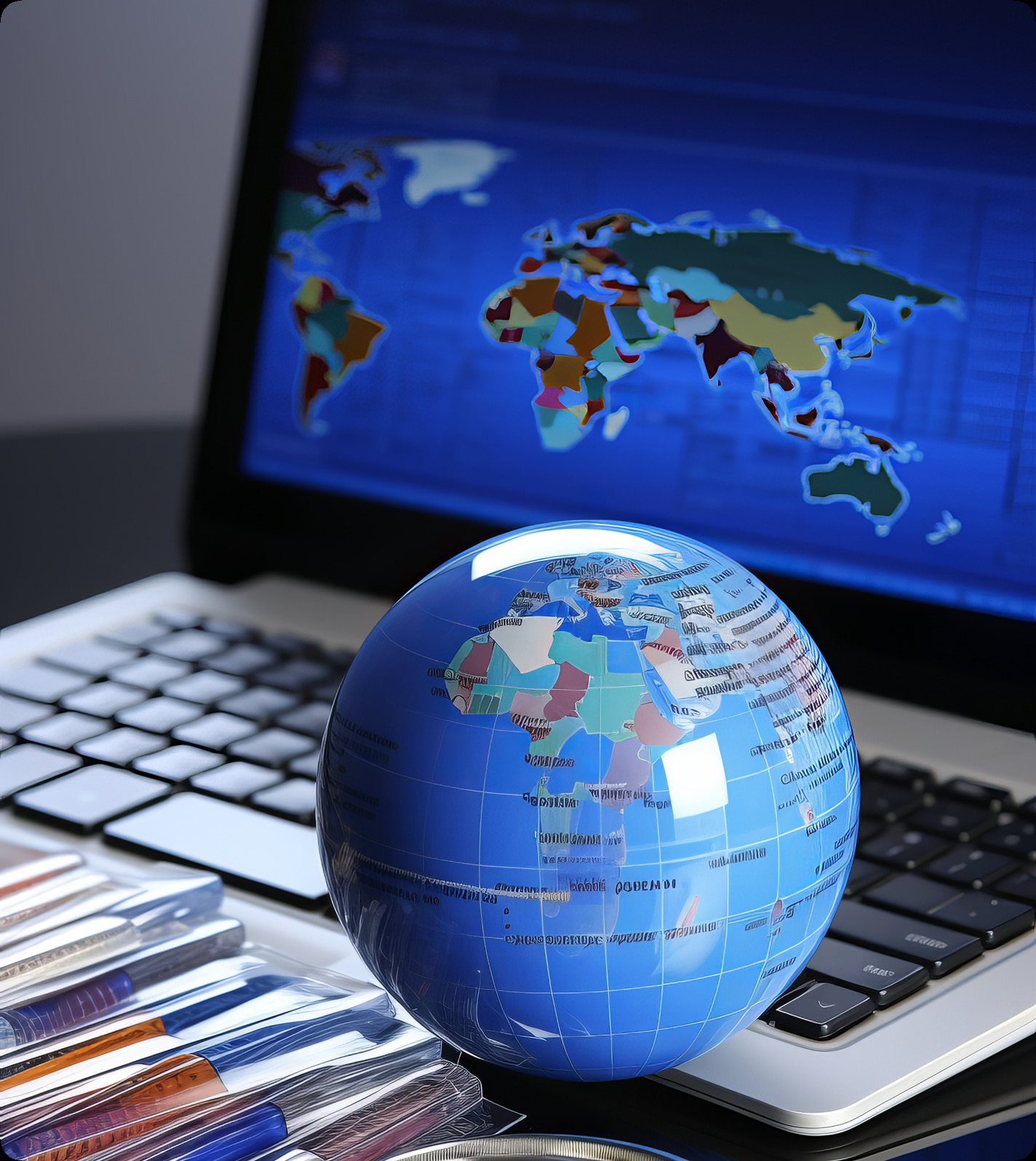 Global procurement illustration