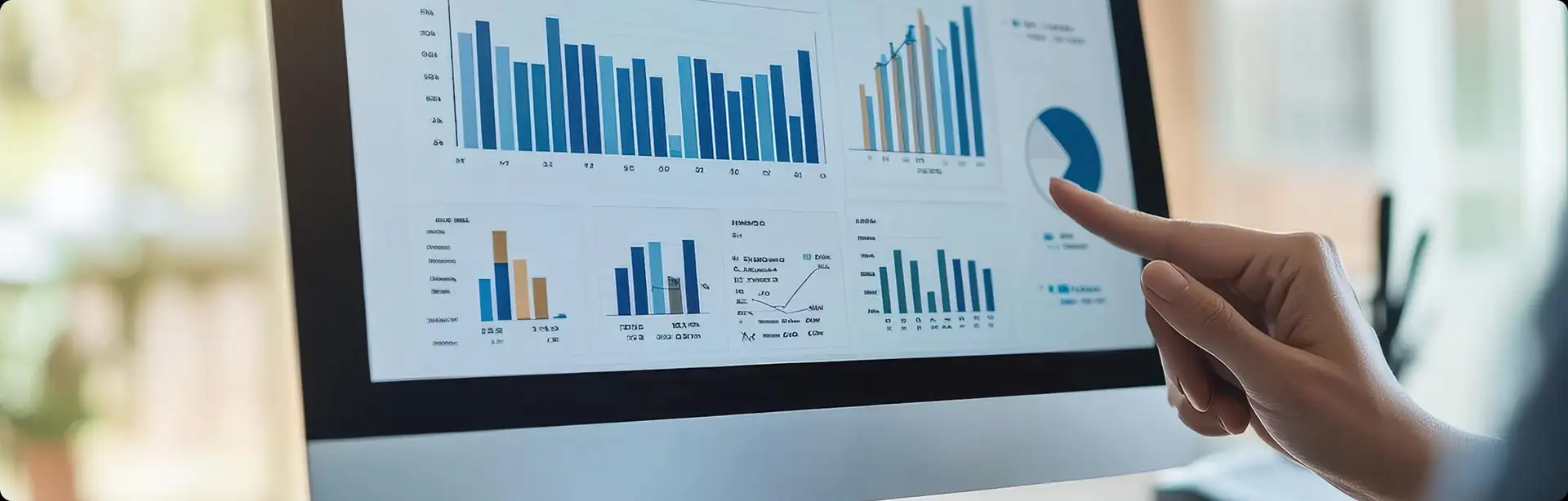 Spend analysis charts and reporting